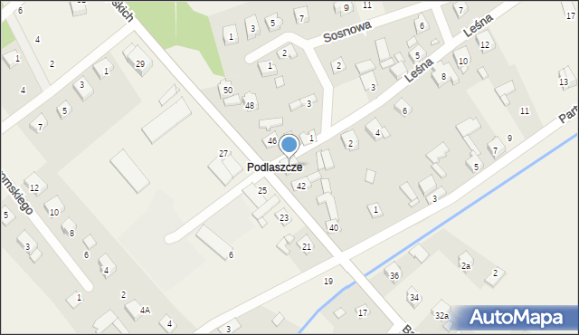 Kroczyce, Batalionów Chłopskich, 44, mapa Kroczyce