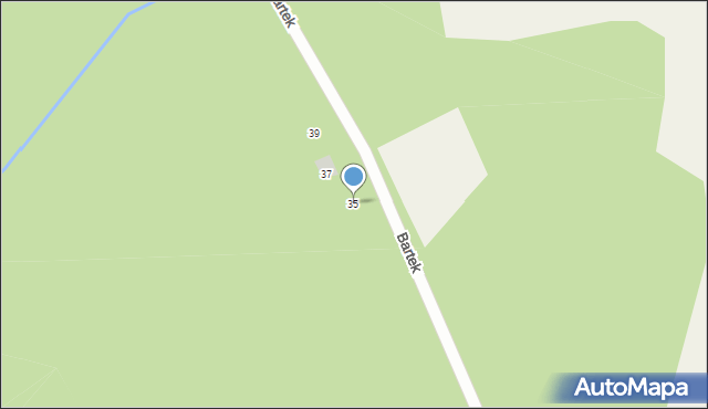 Księstwo, Bartek, 35, mapa Księstwo