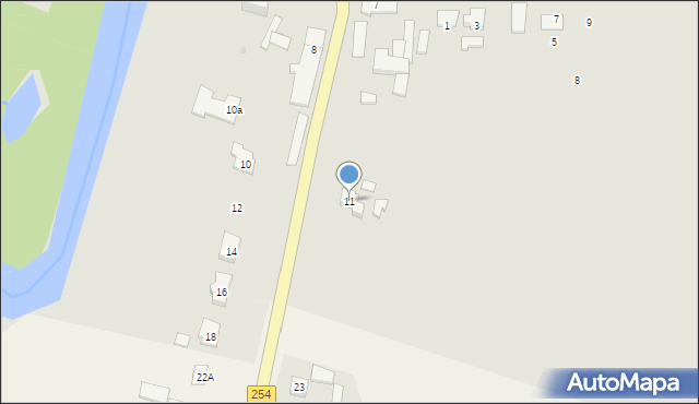 Łabiszyn, Barcińska, 11, mapa Łabiszyn