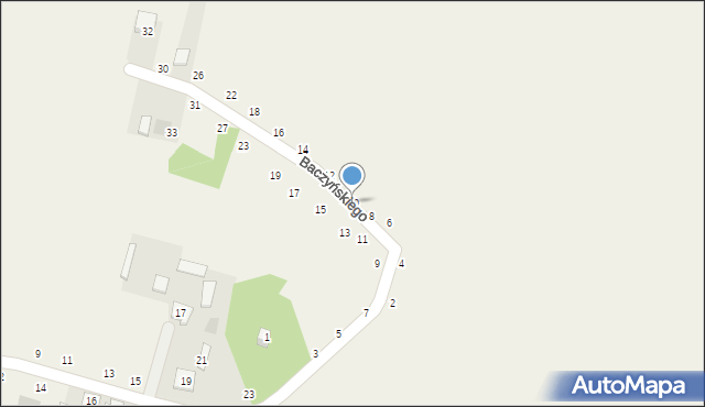 Łomna, Baczyńskiego Krzysztofa Kamila, 10, mapa Łomna