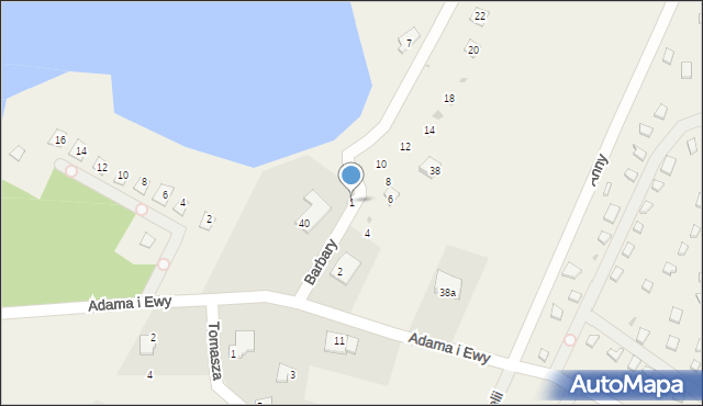 Majdy, Barbary, 1, mapa Majdy