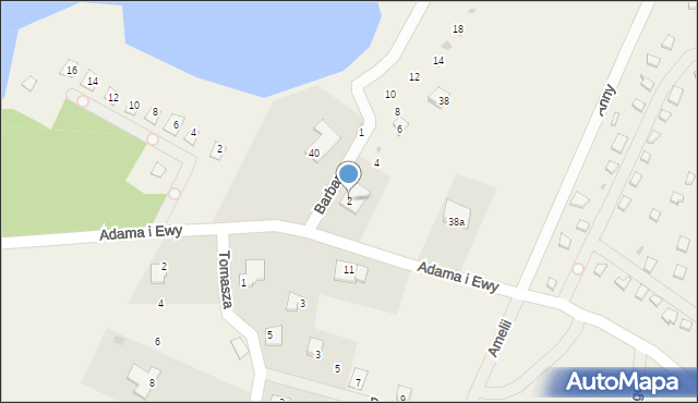 Majdy, Barbary, 2, mapa Majdy