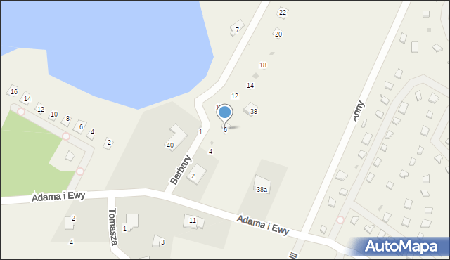 Majdy, Barbary, 6, mapa Majdy