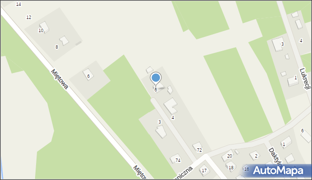 Makówka, Bazyliowa, 6, mapa Makówka