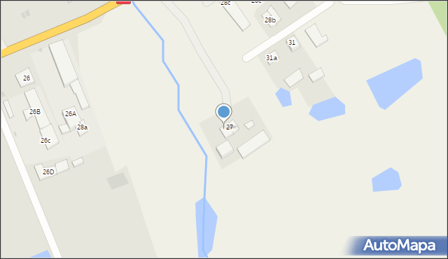 Markajmy, Bartoszycka, 27/2, mapa Markajmy