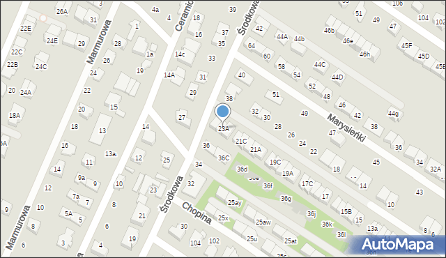 Marki, Baczyńskiego Krzysztofa Kamila, 57, mapa Marki