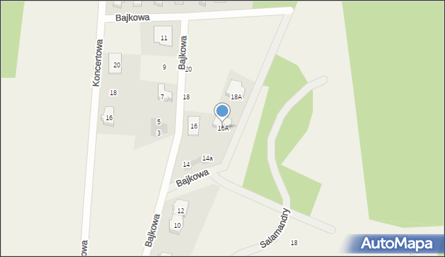 Michałówek, Bajkowa, 16A, mapa Michałówek