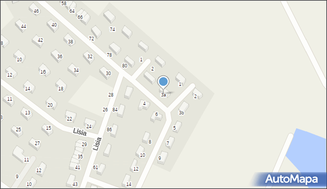 Nadolice Wielkie, Bażantowa, 3a, mapa Nadolice Wielkie