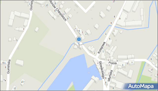 Niemcza, Batalionów Chłopskich, 2, mapa Niemcza