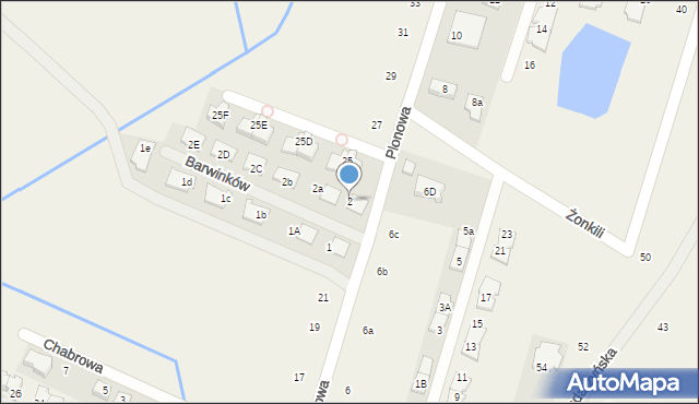 Nowa Wola, Barwinków, 2, mapa Nowa Wola