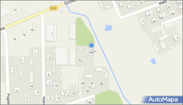 Nowe Lipiny, Batalionów Chłopskich, 81a, mapa Nowe Lipiny
