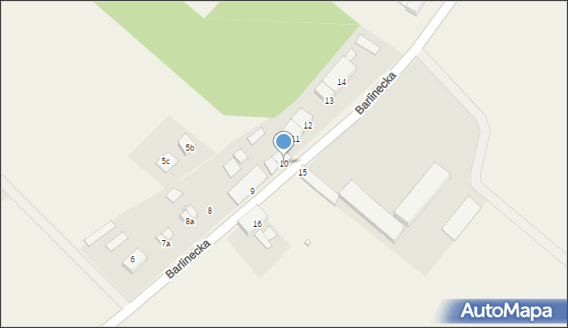 Nowogródek Pomorski, Barlinecka, 10, mapa Nowogródek Pomorski