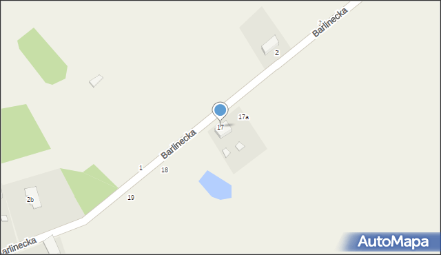 Nowogródek Pomorski, Barlinecka, 17, mapa Nowogródek Pomorski