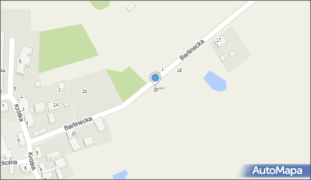 Nowogródek Pomorski, Barlinecka, 19, mapa Nowogródek Pomorski