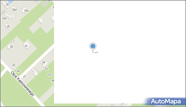 Otwock, Bagnista, 52A, mapa Otwock