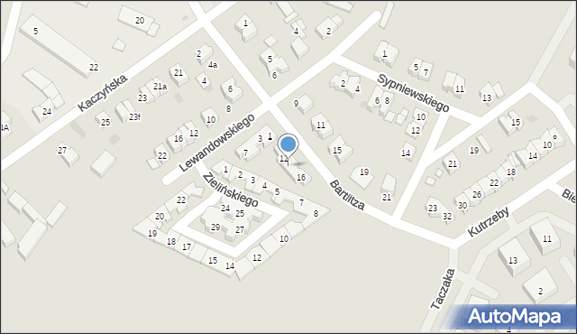 Pobiedziska, Bartlitza, mjr., 14, mapa Pobiedziska