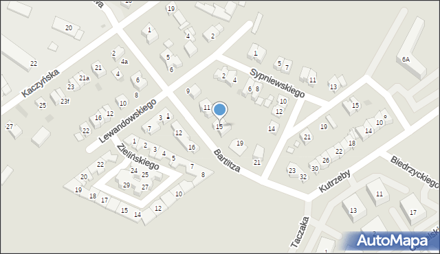 Pobiedziska, Bartlitza, mjr., 15, mapa Pobiedziska
