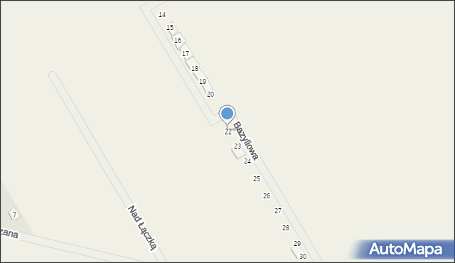 Podolszyn, Bazyliowa, 22, mapa Podolszyn