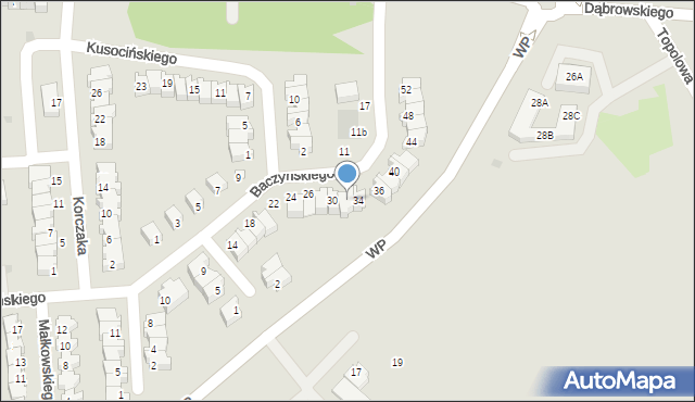 Polkowice, Baczyńskiego Krzysztofa Kamila, 32, mapa Polkowice