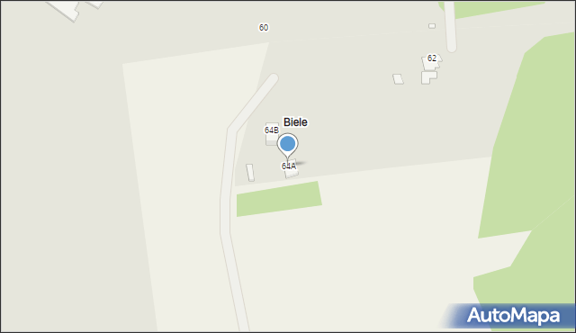 Pułtusk, Bartodziejska, 64A, mapa Pułtusk