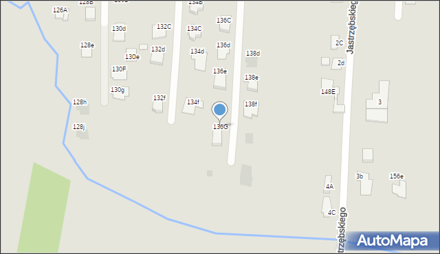 Radom, Banacha Stefana, 136G, mapa Radomia