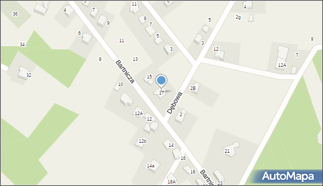 Radostowice, Bartnicza, 17, mapa Radostowice