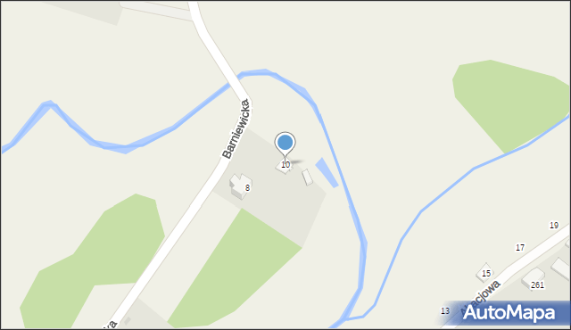 Rębiechowo, Barniewicka, 10, mapa Rębiechowo