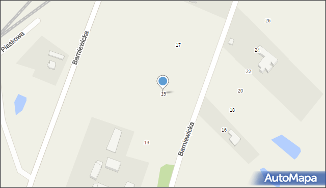 Rębiechowo, Barniewicka, 15, mapa Rębiechowo
