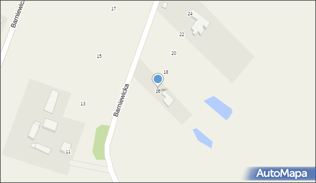 Rębiechowo, Barniewicka, 16, mapa Rębiechowo