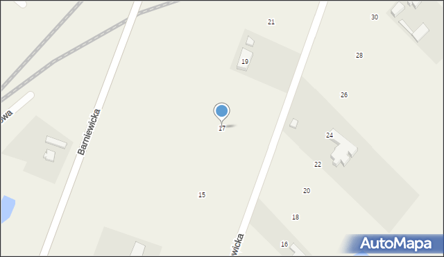 Rębiechowo, Barniewicka, 17, mapa Rębiechowo