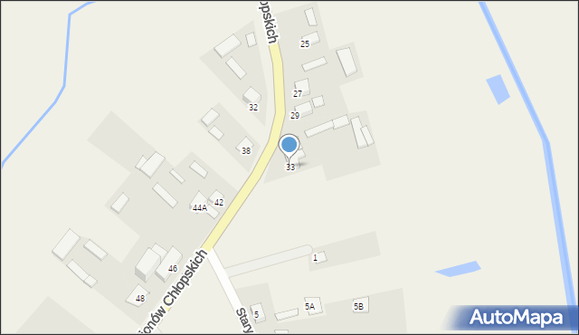 Rossosz, Batalionów Chłopskich, 33, mapa Rossosz