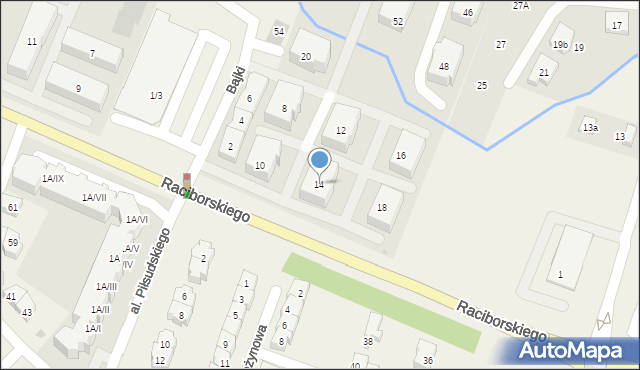 Rotmanka, Bajki, 14, mapa Rotmanka