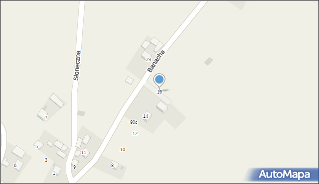 Sieciechowice, Banacha Tomasza, ks., 16, mapa Sieciechowice