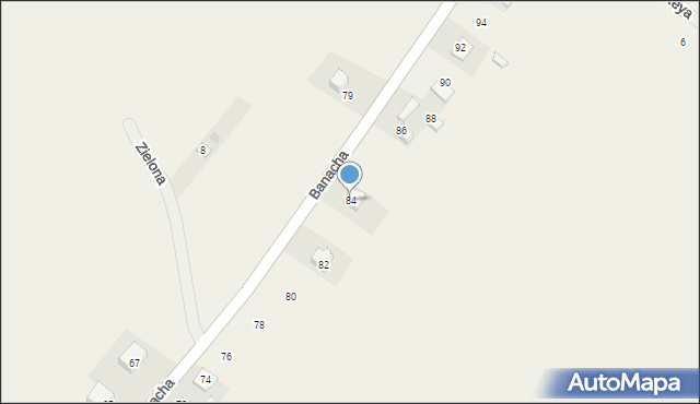 Sieciechowice, Banacha Tomasza, ks., 84, mapa Sieciechowice