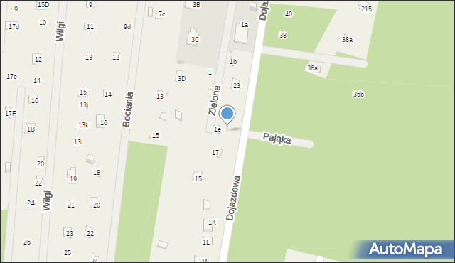 Skrzeszew, Bagienna, 19, mapa Skrzeszew