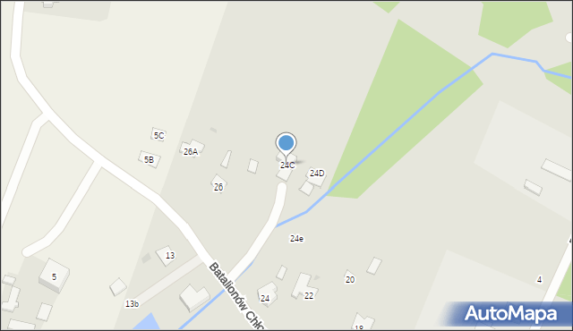 Sochaczew, Batalionów Chłopskich, 24C, mapa Sochaczew