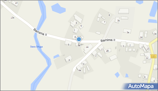 Stepniczka, Barnima II, 9a, mapa Stepniczka