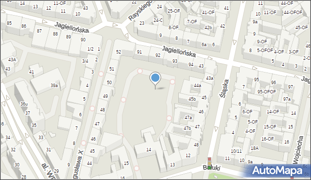 Szczecin, Bałuki Edmunda, 15a, mapa Szczecina