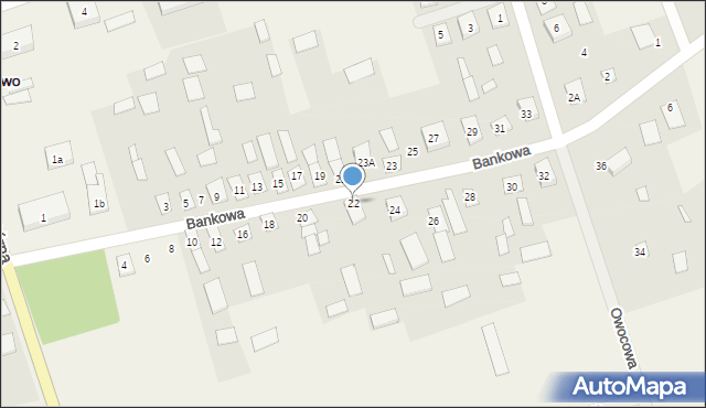 Szudziałowo, Bankowa, 22, mapa Szudziałowo