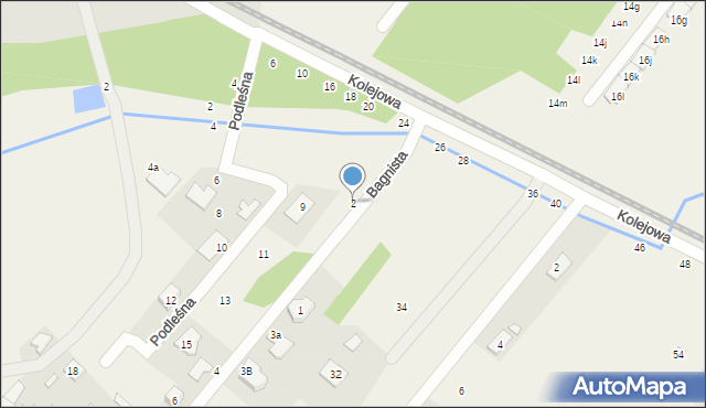 Targówka, Bagnista, 2, mapa Targówka