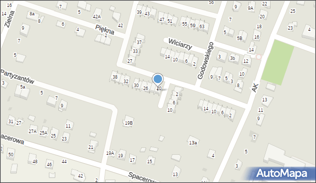 Tarnów, Batalionów Chłopskich, 22, mapa Tarnów