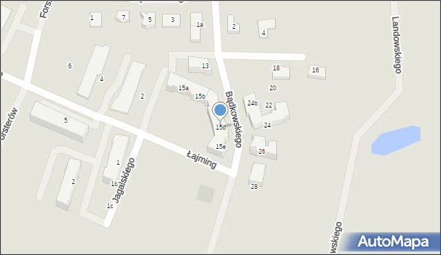 Tczew, Bądkowskiego Lecha, 15d, mapa Tczew