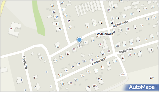 Tolkmicko, Bażyńskiego Jana, 9, mapa Tolkmicko