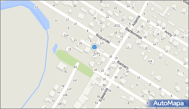 Tomaszów Mazowiecki, Barbary, 17, mapa Tomaszów Mazowiecki