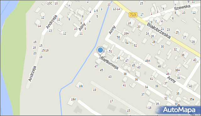 Tomaszów Mazowiecki, Bartłomieja, 44, mapa Tomaszów Mazowiecki