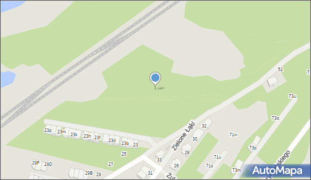 Zielonka, Bartnika Jerzego, 15b, mapa Zielonka