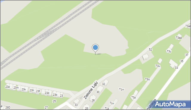 Zielonka, Bartnika-Magika Jerzego, 13b, mapa Zielonka