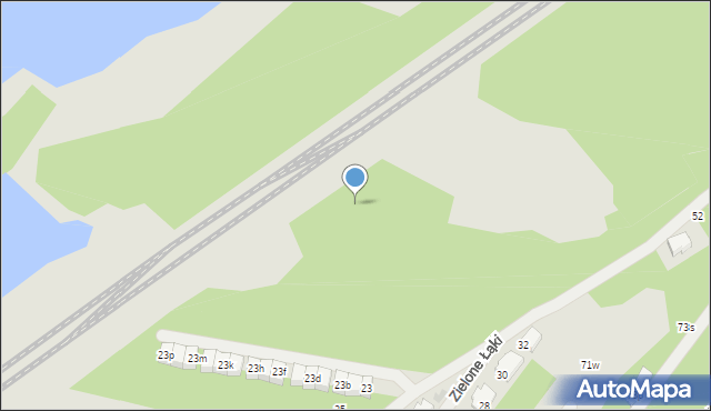 Zielonka, Bartnika-Magika Jerzego, 13f, mapa Zielonka