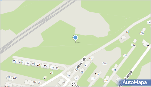 Zielonka, Bartnika-Magika Jerzego, 15a, mapa Zielonka
