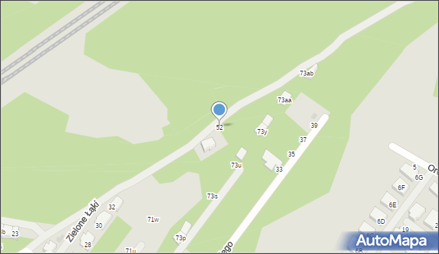 Zielonka, Bartnika-Magika Jerzego, 52, mapa Zielonka